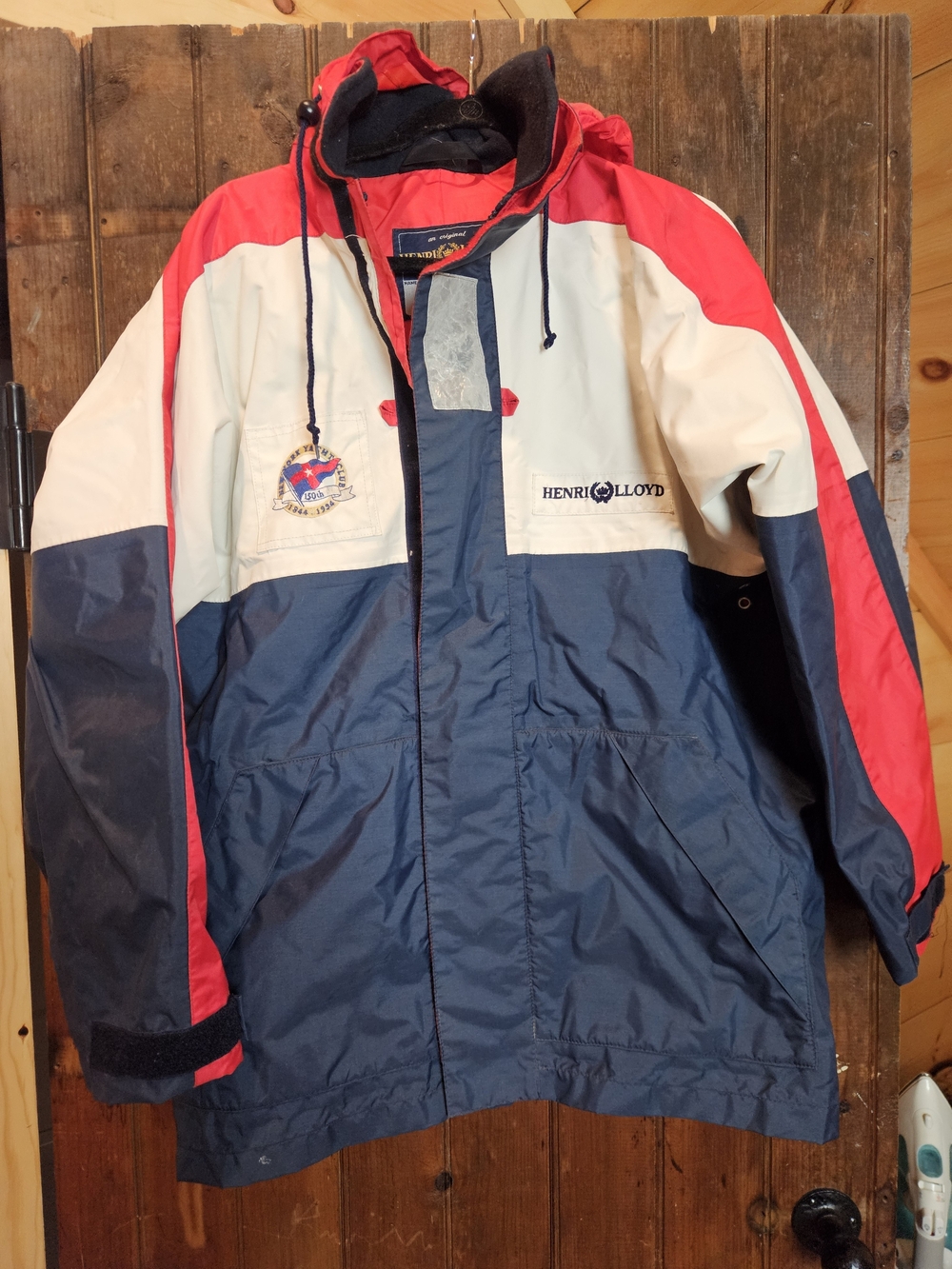Henri Lloyd Navy, White & Red Sailing Jacket